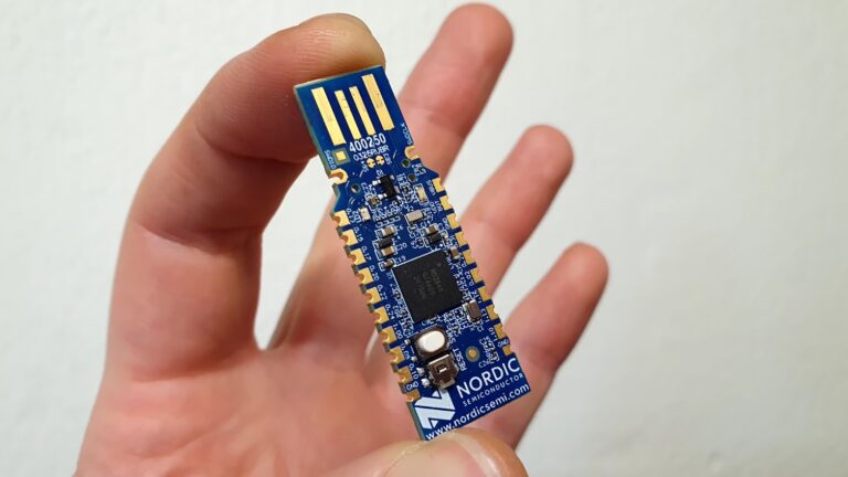 Barebones Zigbee Router: The nRF52840 (PCA10059) Dev Dongle from Nordic ...